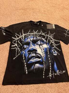 Hellstar The Path To Paradise Graphic T-Shirt Black